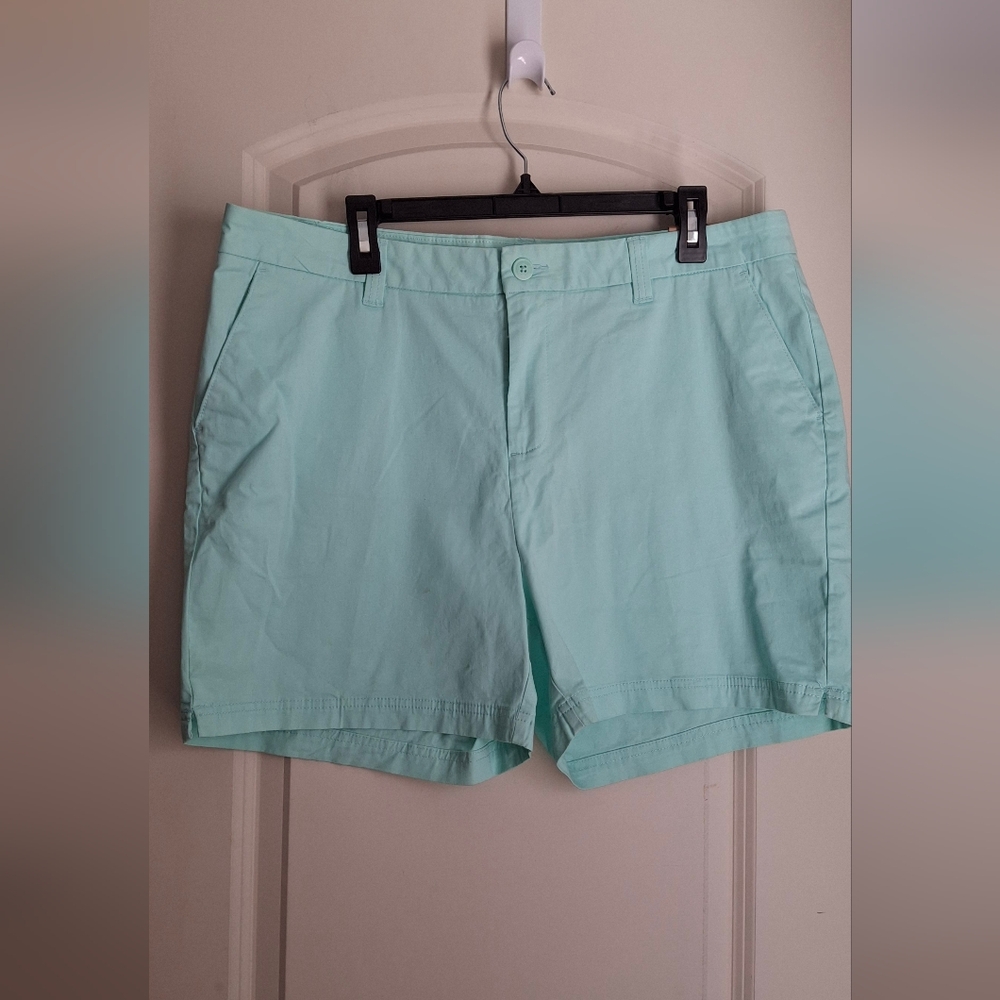 Nwt Magellan Outdoors Beach Glass Womens Short Sz 16 Summer Travel Lighweight